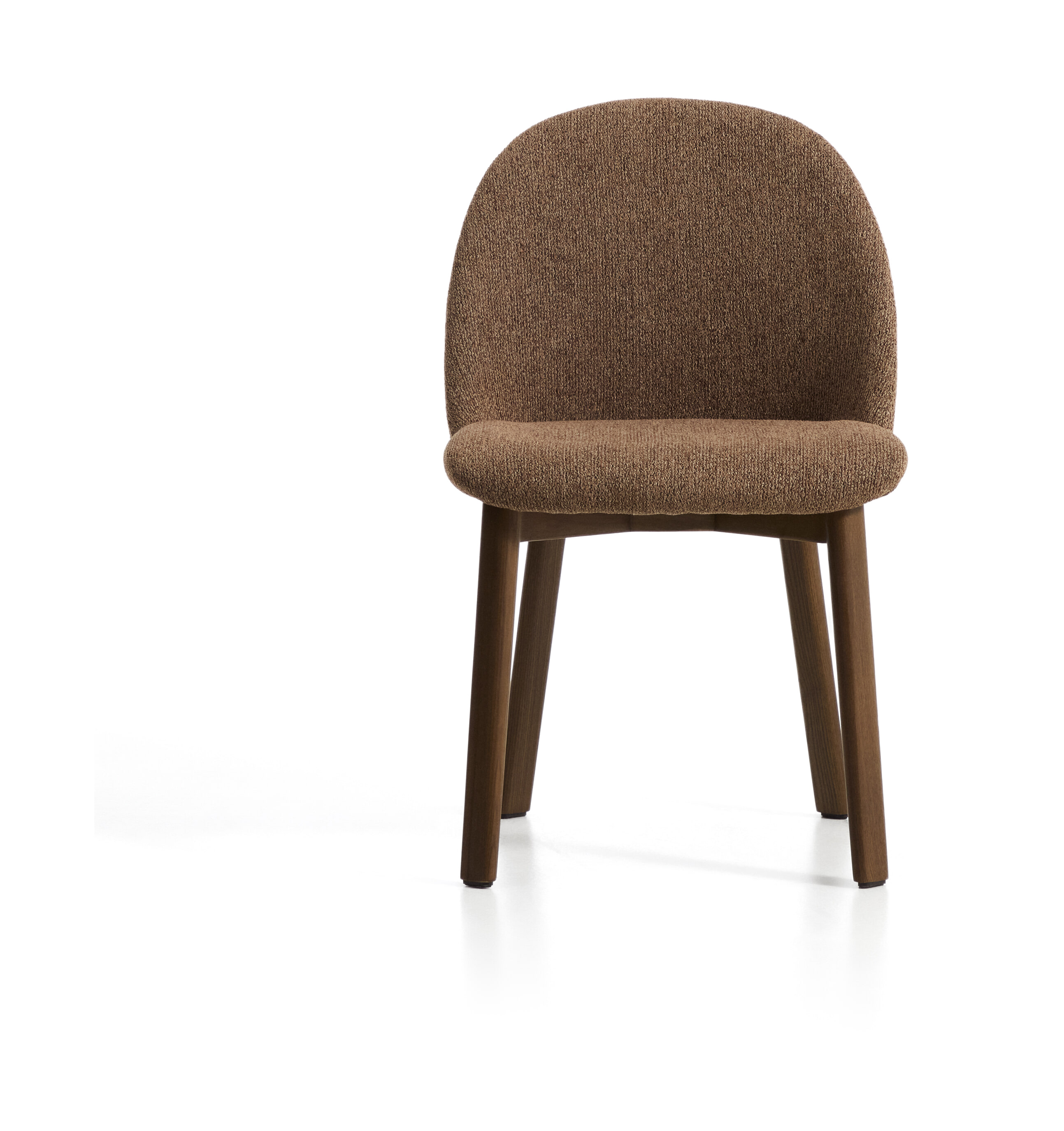 Kave Home Eetkamerstoel Meila Chenille - Terracotta/Bruin | Kave Home