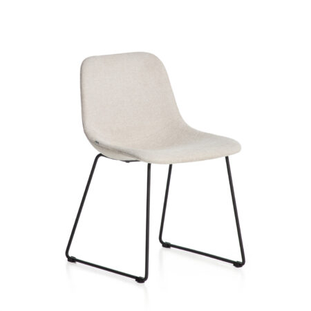 Kave Home Eetkamerstoel Zahara Stof - Beige | Kave Home