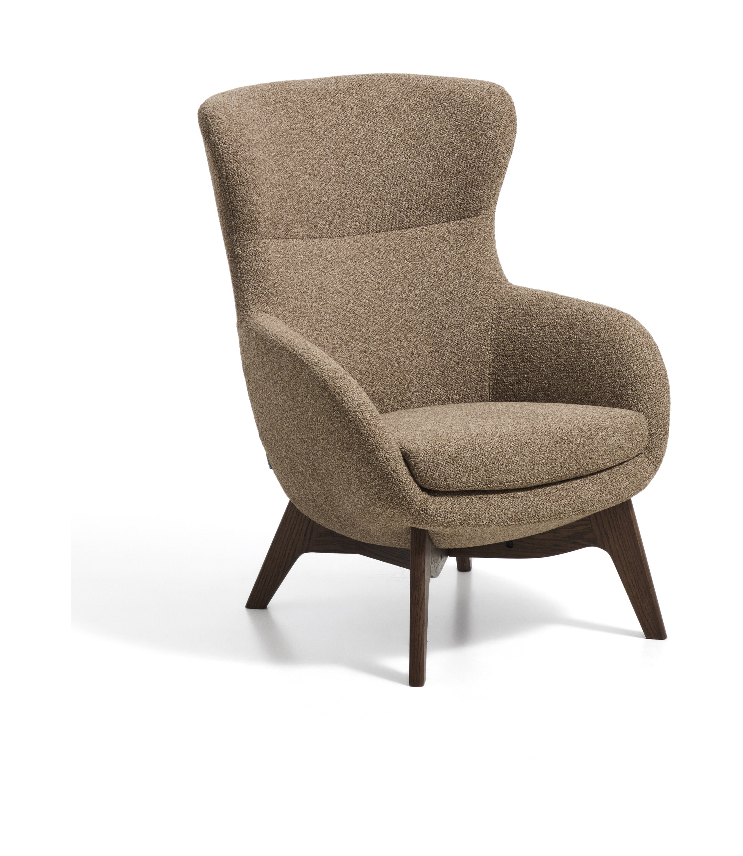 Kave Home Fauteuil Adiran Chenille - Lichtbruin | Kave Home