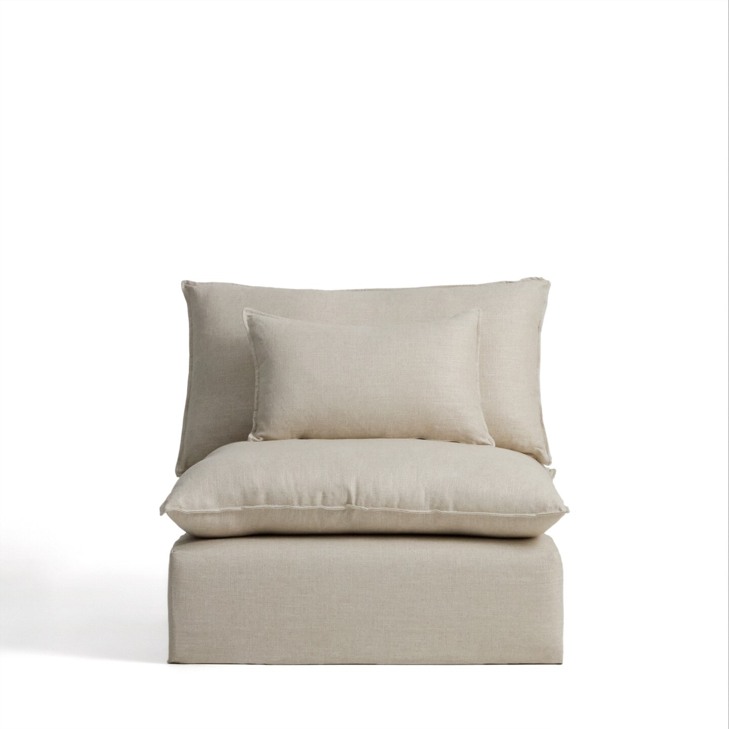 Kave Home Fauteuil Anarela Linnen