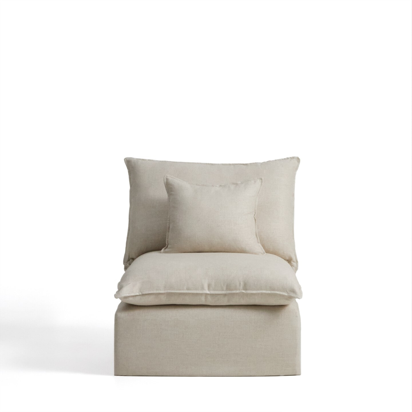 Kave Home Fauteuil Anarela Linnen