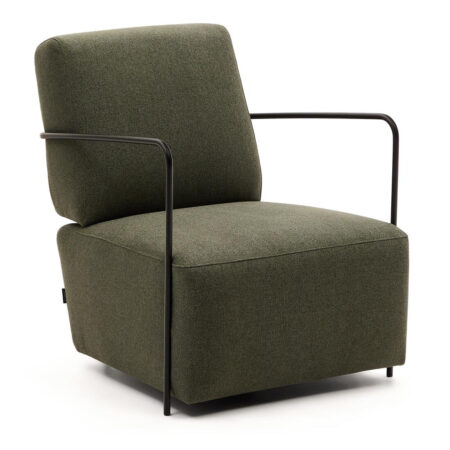Kave Home Fauteuil Gamer Stof - Donkergroen | Kave Home