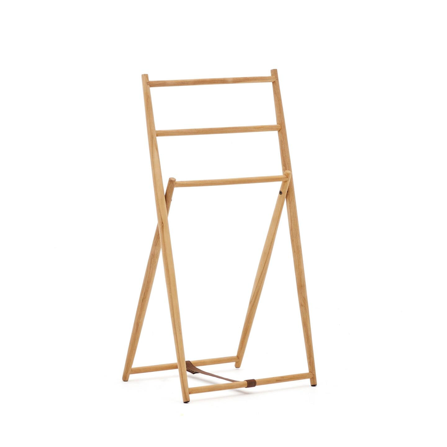 Kave Home Handdoekenrek Roxana Teakhout - Naturel | Kave Home