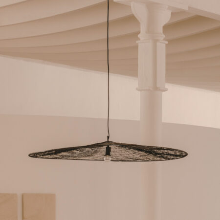 Kave Home Hanglamp Makai 100cm - Zwart | Kave Home