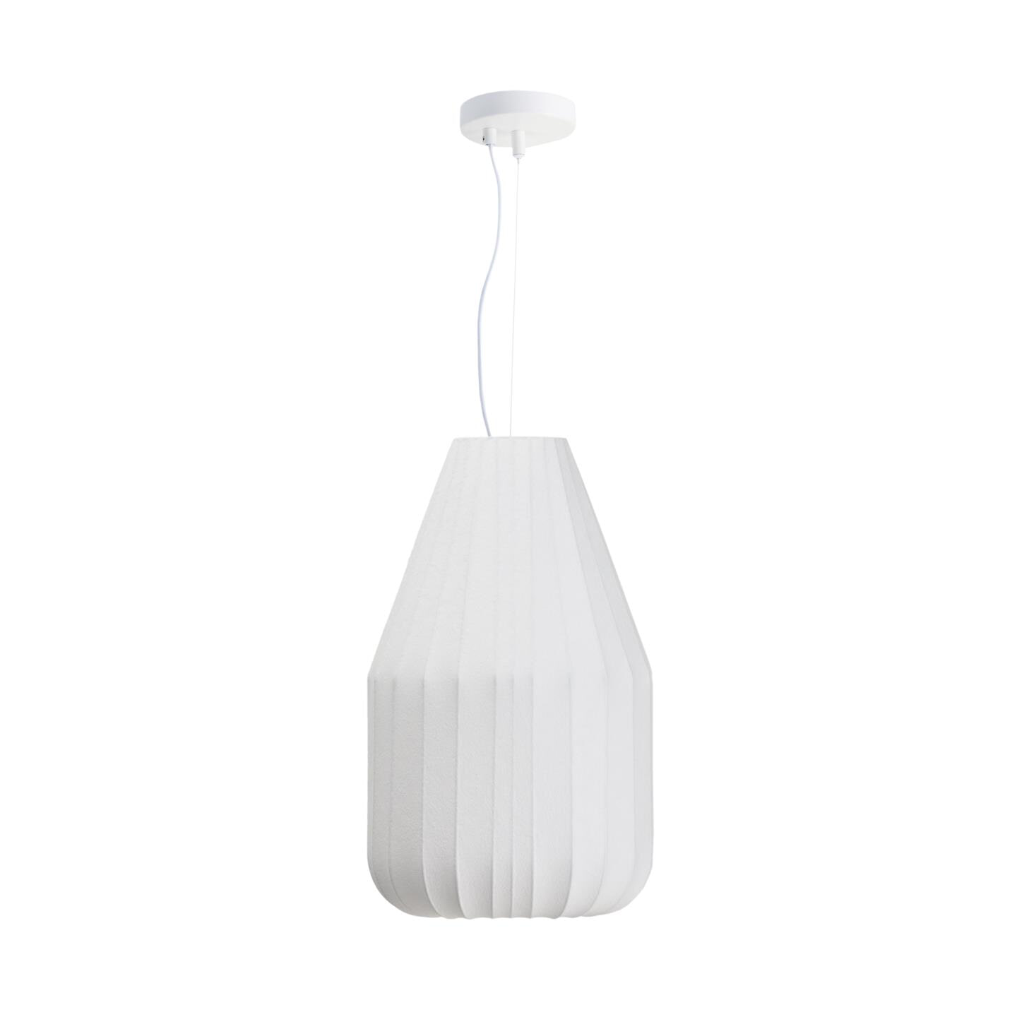Kave Home Hanglamp Somar 30cm - Wit | Kave Home