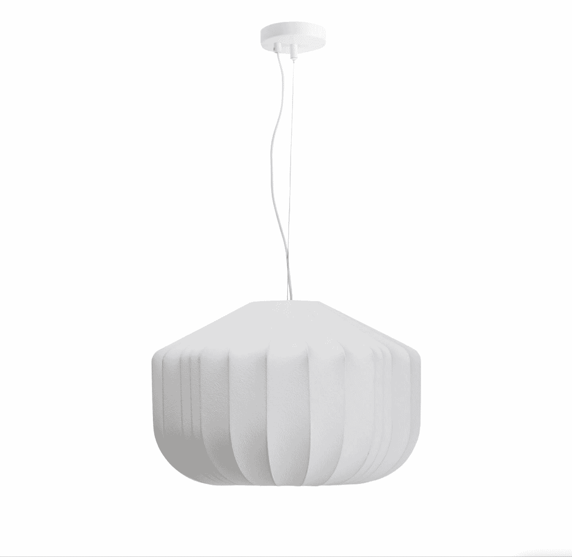 Kave Home Hanglamp Somar 51cm - Wit | Kave Home