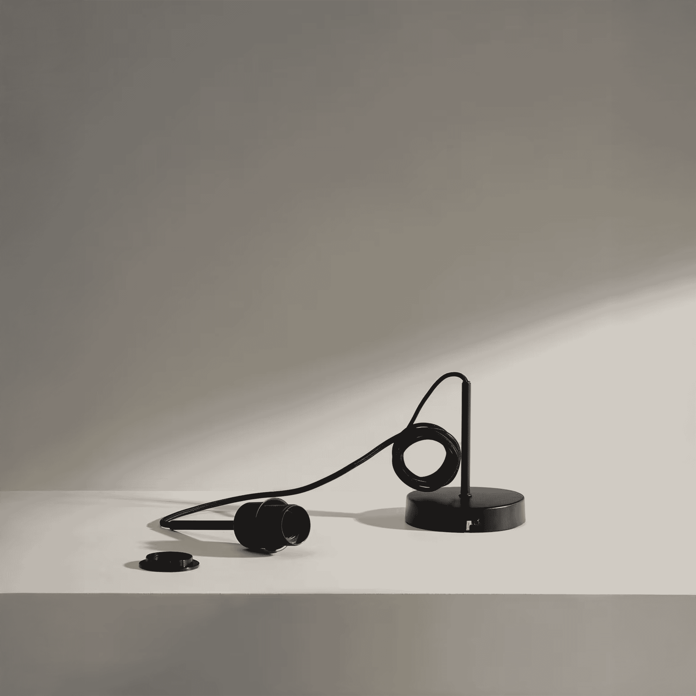 Kave Home Hanglampfitting Fulvia - Zwart | Kave Home