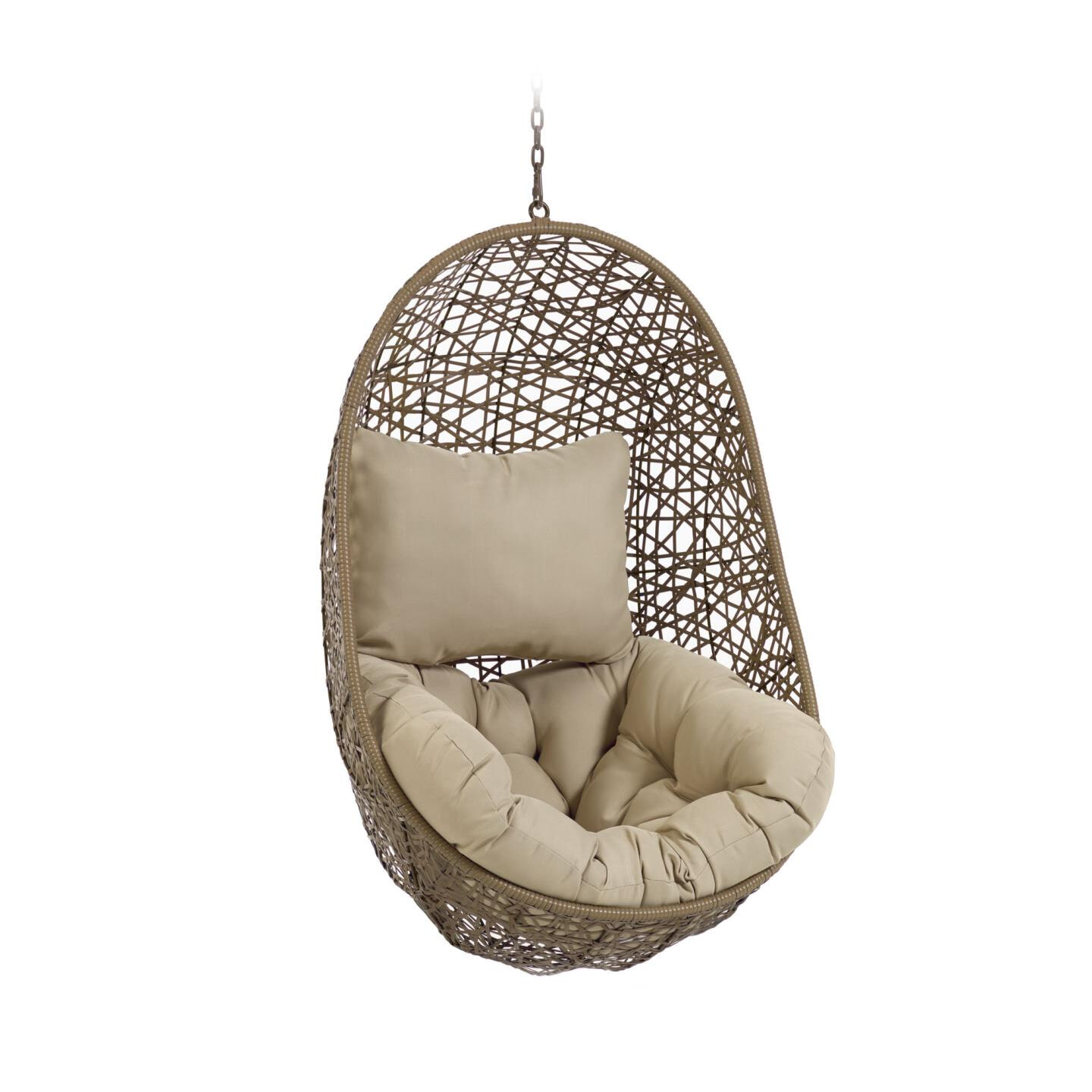Kave Home Hangstoel Florina - Bruin | Kave Home