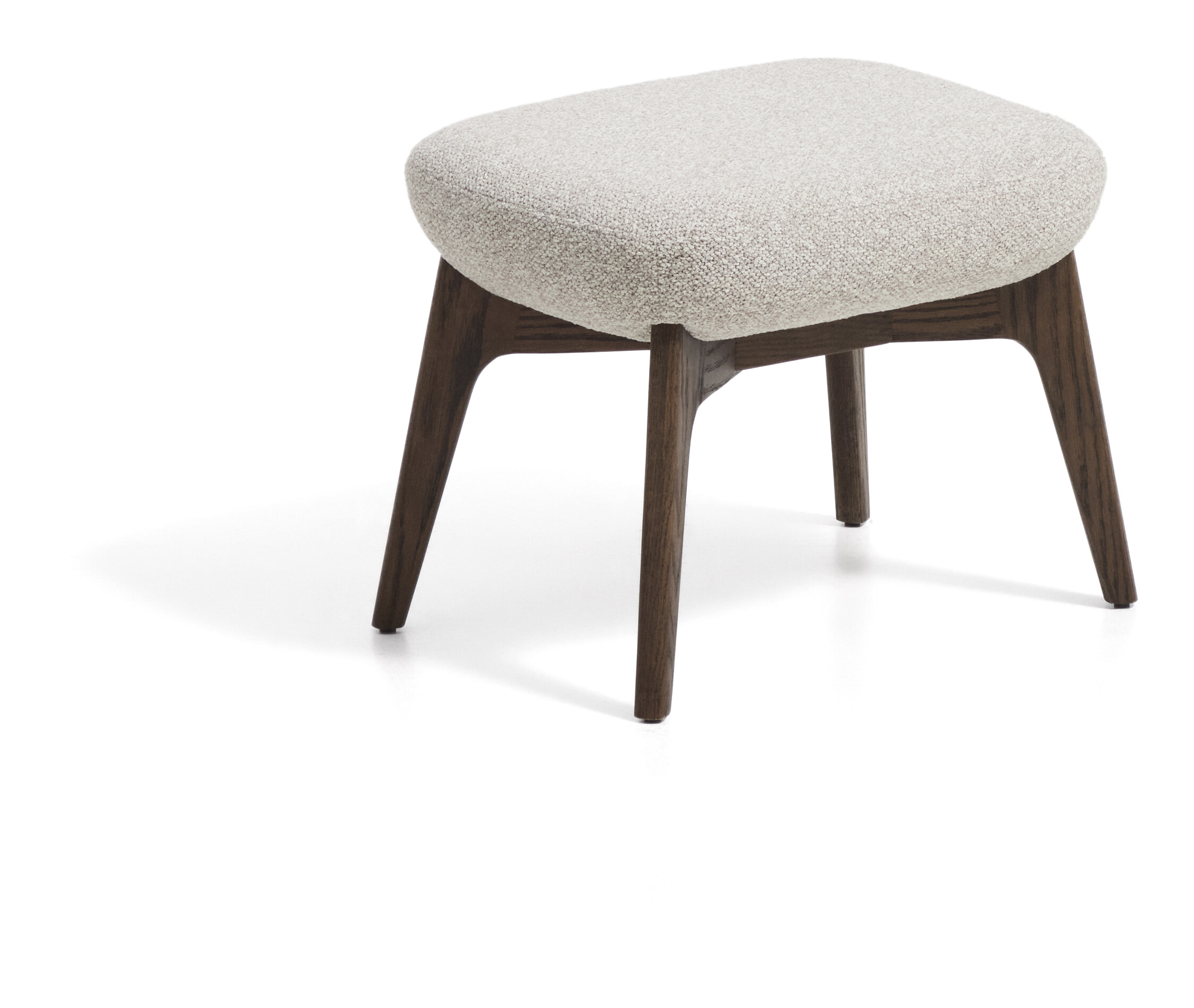 Kave Home Hocker Adiran Chenille - Beige | Kave Home