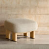 Kave Home Hocker Cabana Chenille - Beige | Kave Home