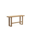 Kave Home Hoge Outdoor Eetkamerbank Canadell Teakhout
