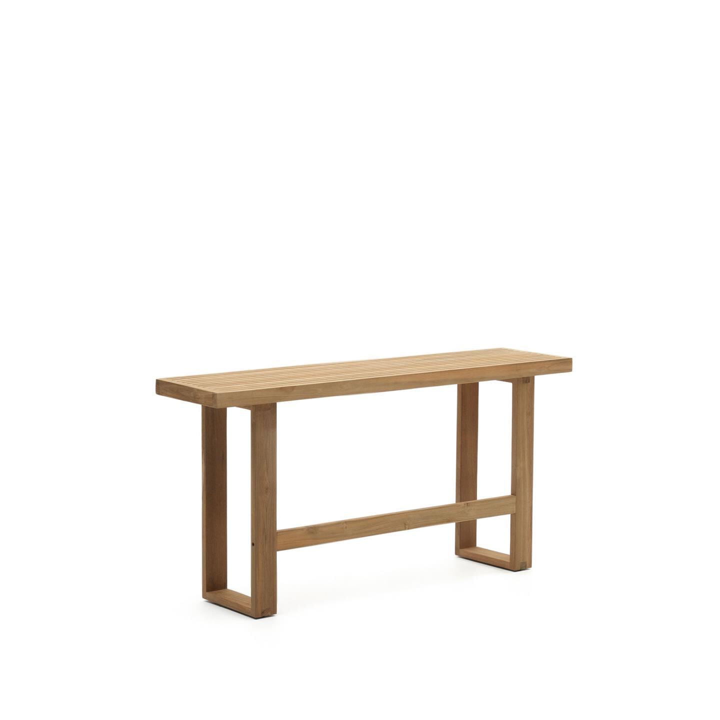 Kave Home Hoge Outdoor Eetkamerbank Canadell Teakhout