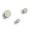 Kave Home Kapstokhaak Nadua Set van 3 stuks - Beige | Kave Home