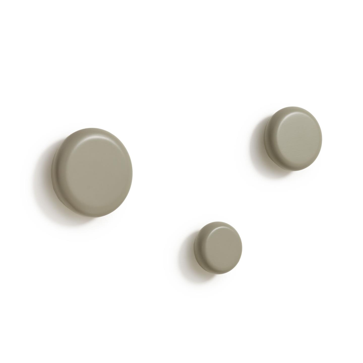 Kave Home Kapstokhaak Nadue Set van 3 stuks - Beige | Kave Home