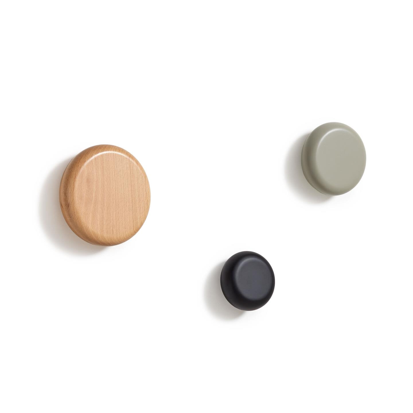 Kave Home Kapstokhaak Nadue Set van 3 stuks - Multi | Kave Home