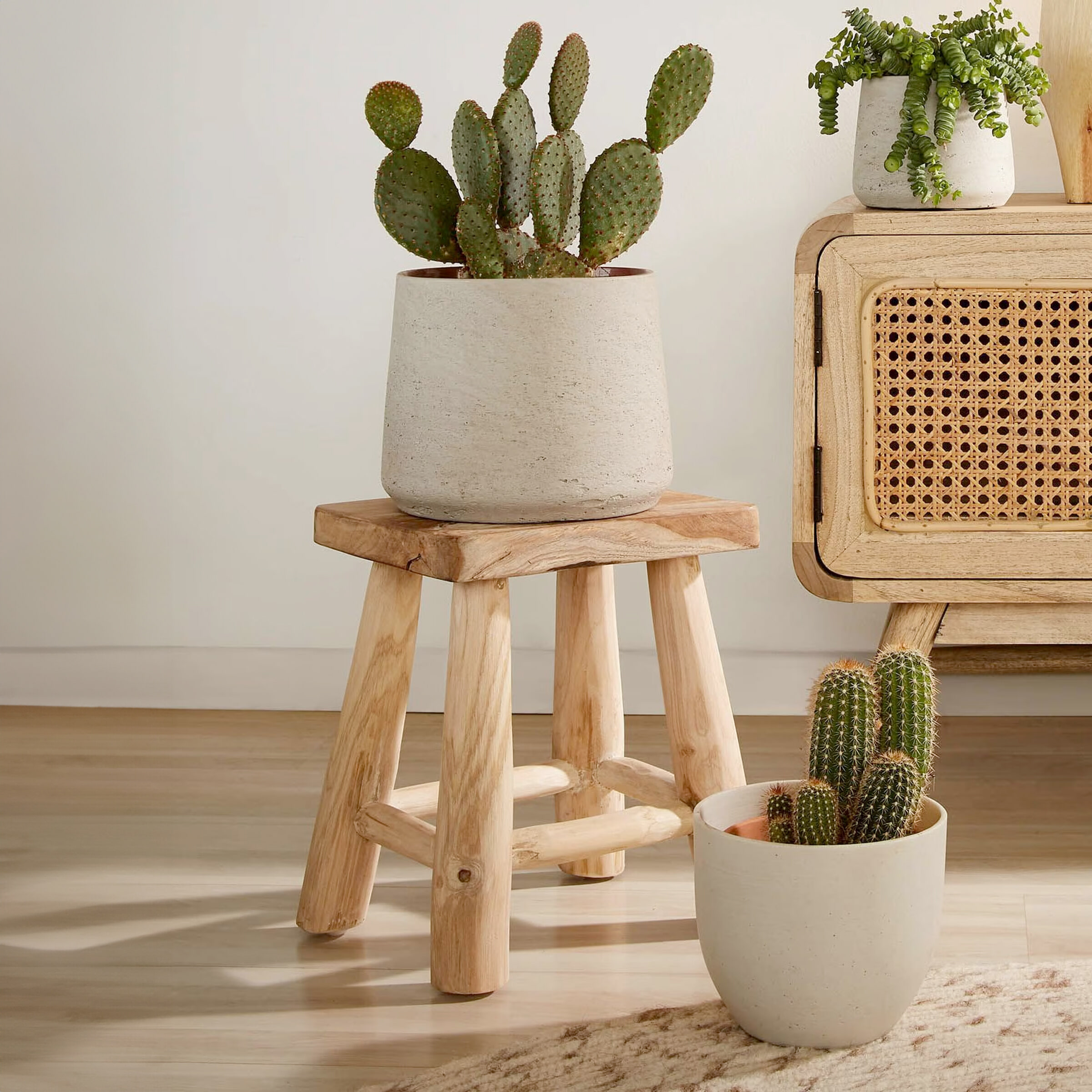 Kave Home Krukje Yumbi Teakhout - Naturel | Kave Home