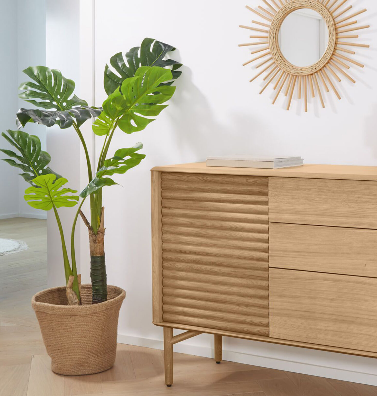 Kave Home Kunstplant Monstera - Groen | Kave Home
