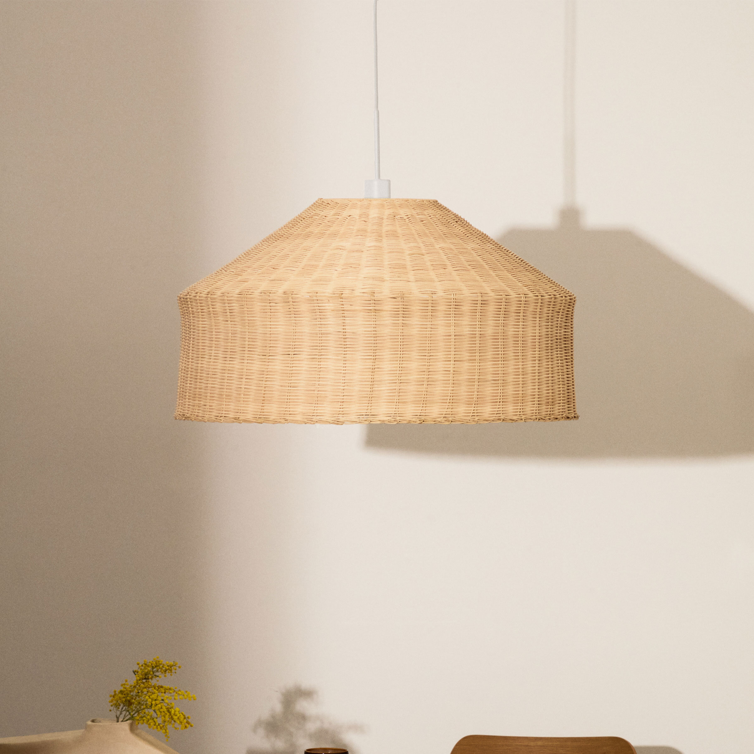 Kave Home Lampenkap Ennia Rotan