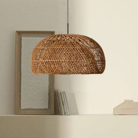 Kave Home Lampenkap Isora Rotan