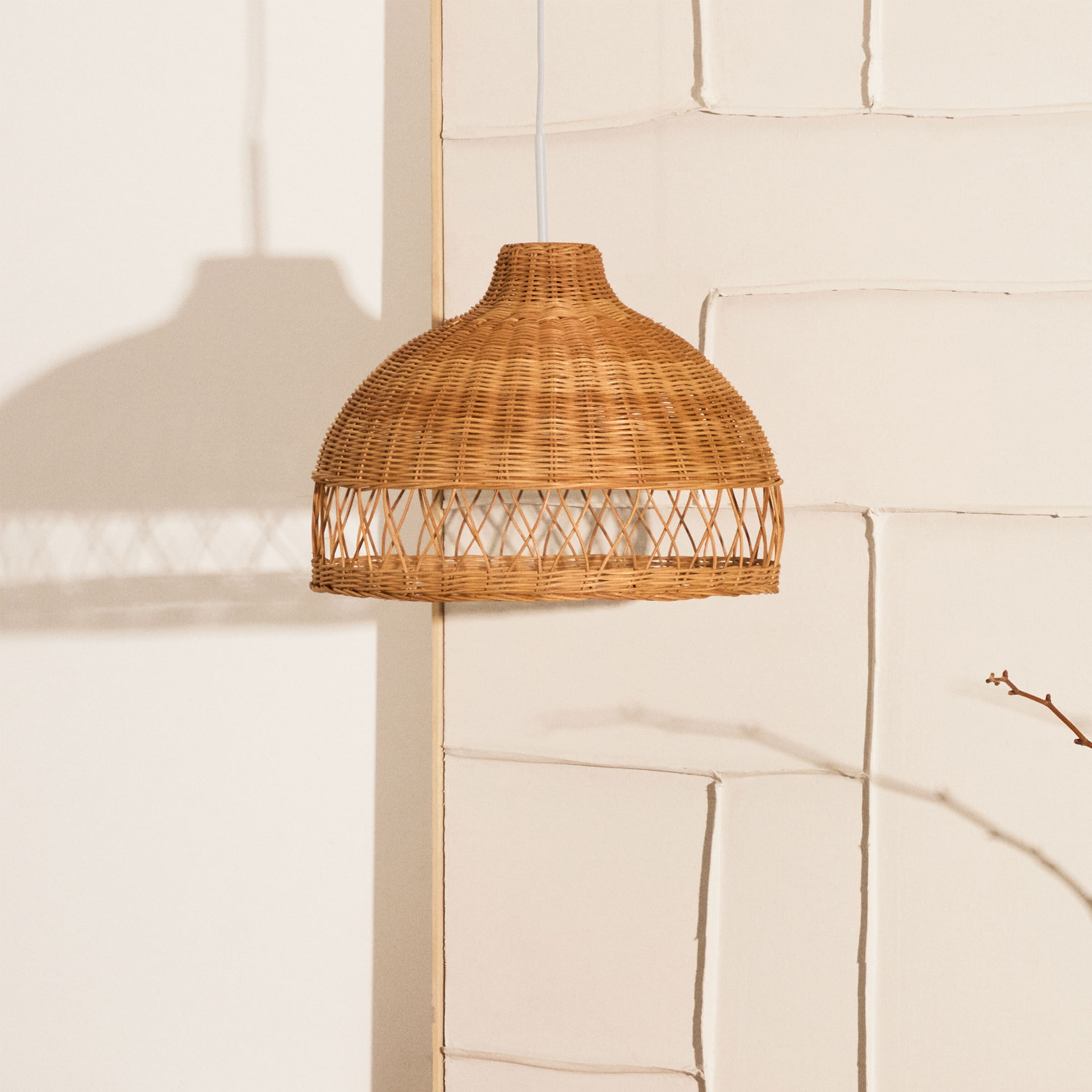 Kave Home Lampenkap Loura Rotan