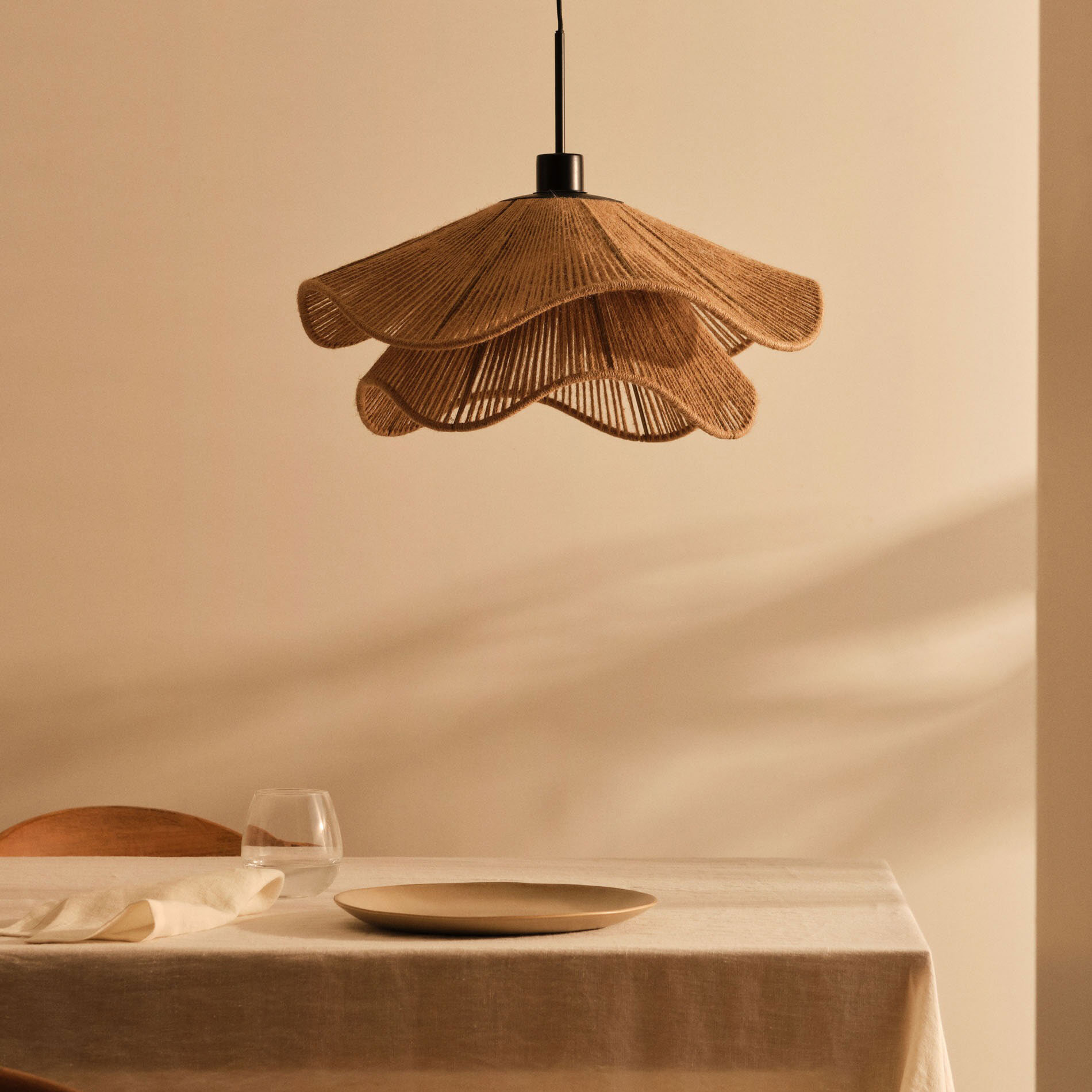 Kave Home Lampenkap Pontos Dubbel