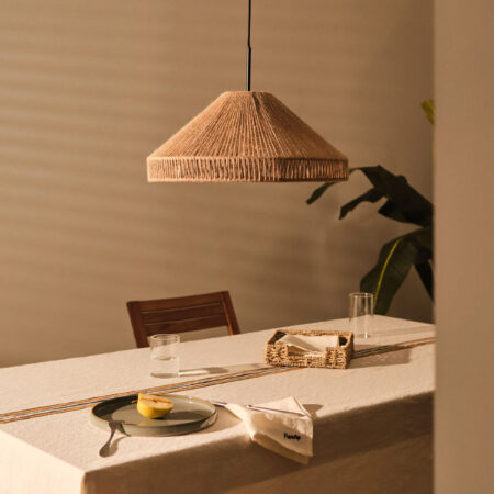 Kave Home Lampenkap Pontos Jute