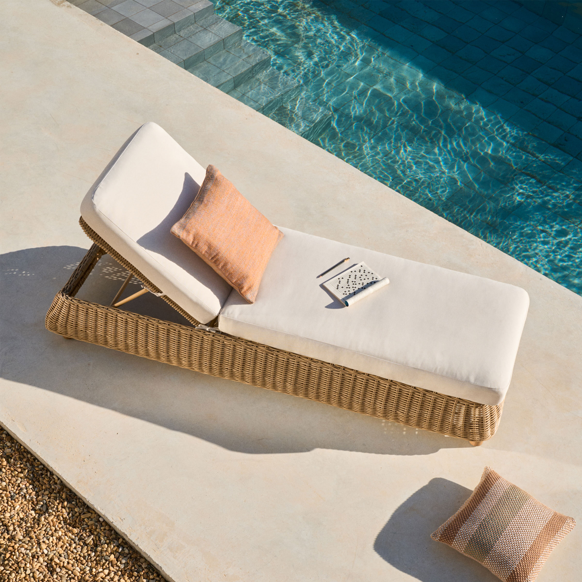 Kave Home Ligbed Meria Rattan - Bruin | Kave Home