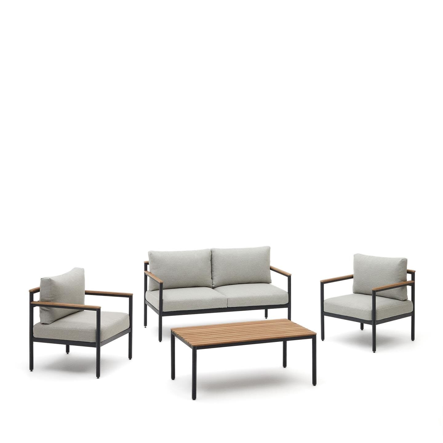 Kave Home Loungeset Aiguafreda 2-zits bank
