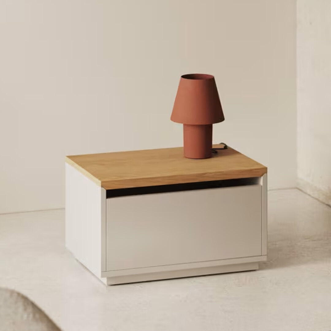 Kave Home Opbergkist Abilen Eiken