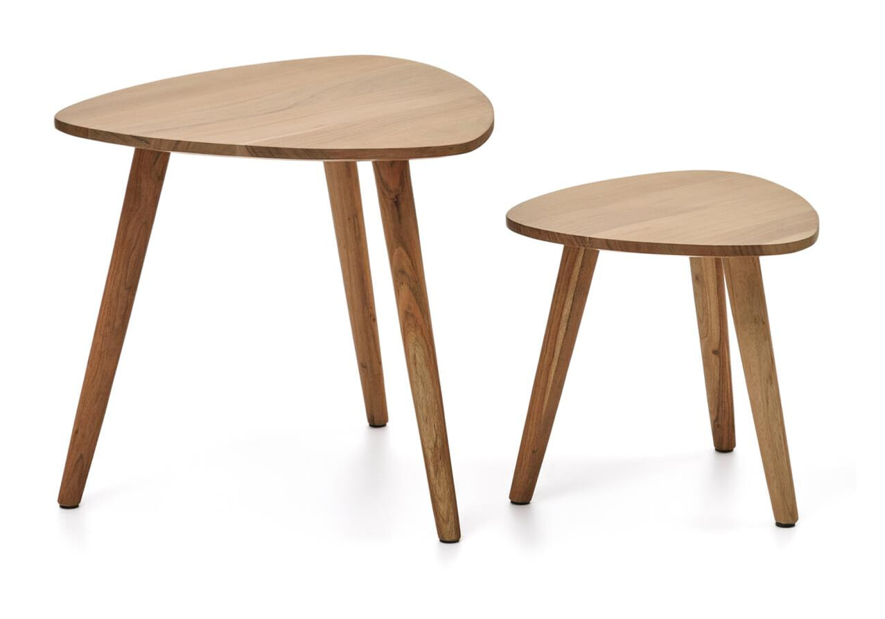 Kave Home Organische Bijzettafel Duvani Acaciahout