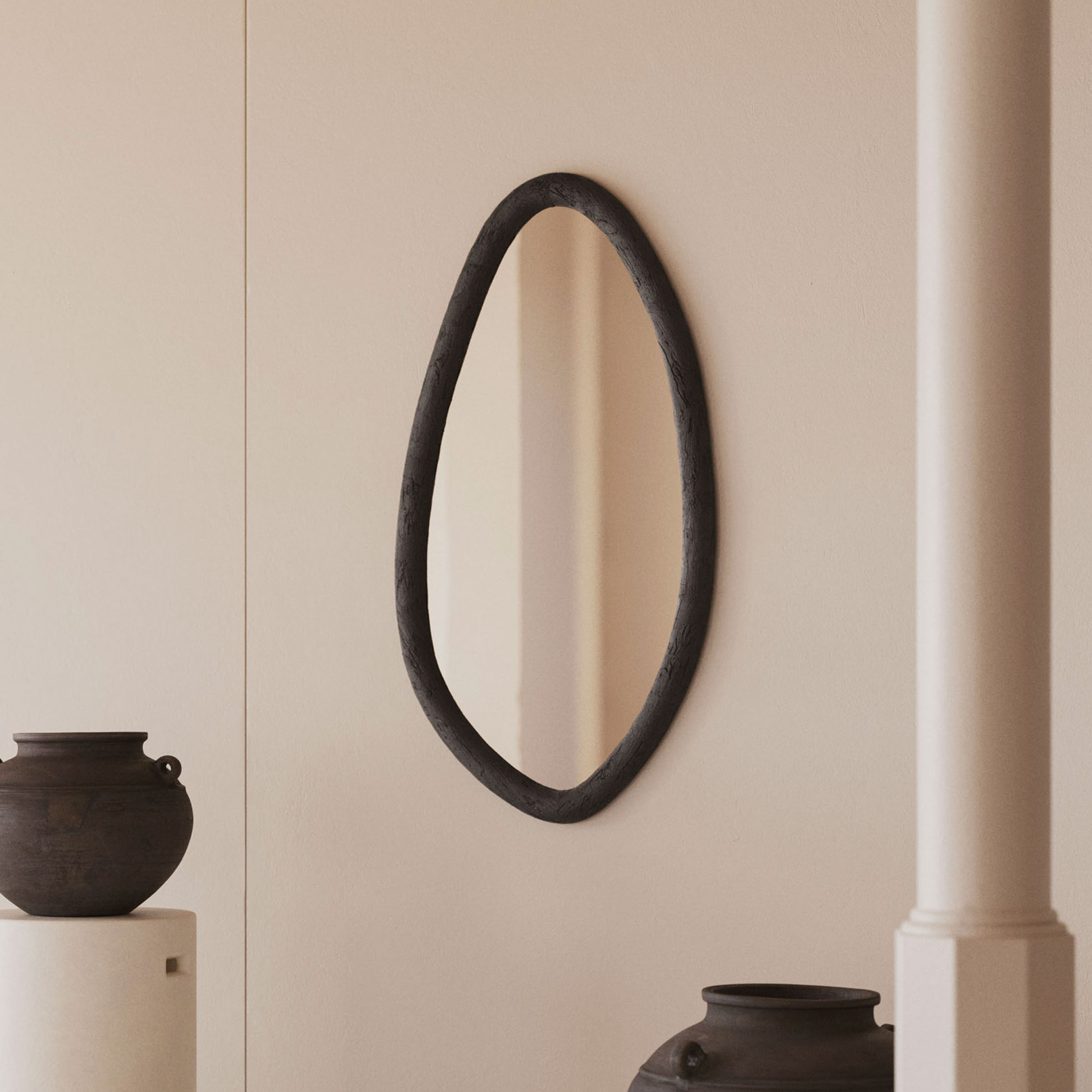 Kave Home Organische Spiegel Magrit Mungurhout