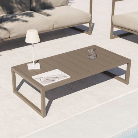 Kave Home Outdoor Salontafel Comova 114 x 60cm - Donkergroen | Kave Home