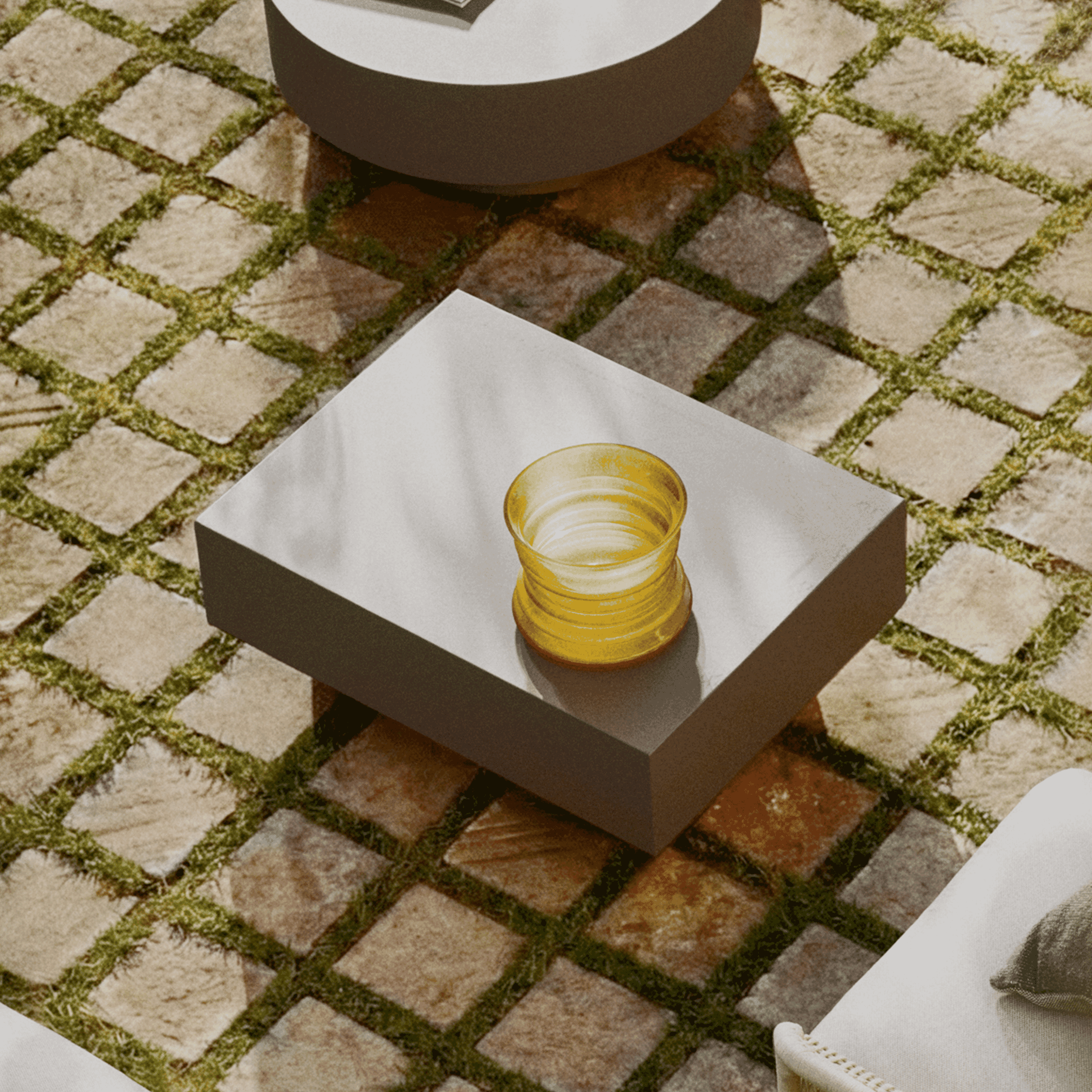Kave Home Outdoor Salontafel Rustella 80 x 60cm - Bruin | Kave Home