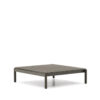 Kave Home Outdoor Salontafel Sorells 89 x 91cm - Donkergroen - Vierkant | Kave Home