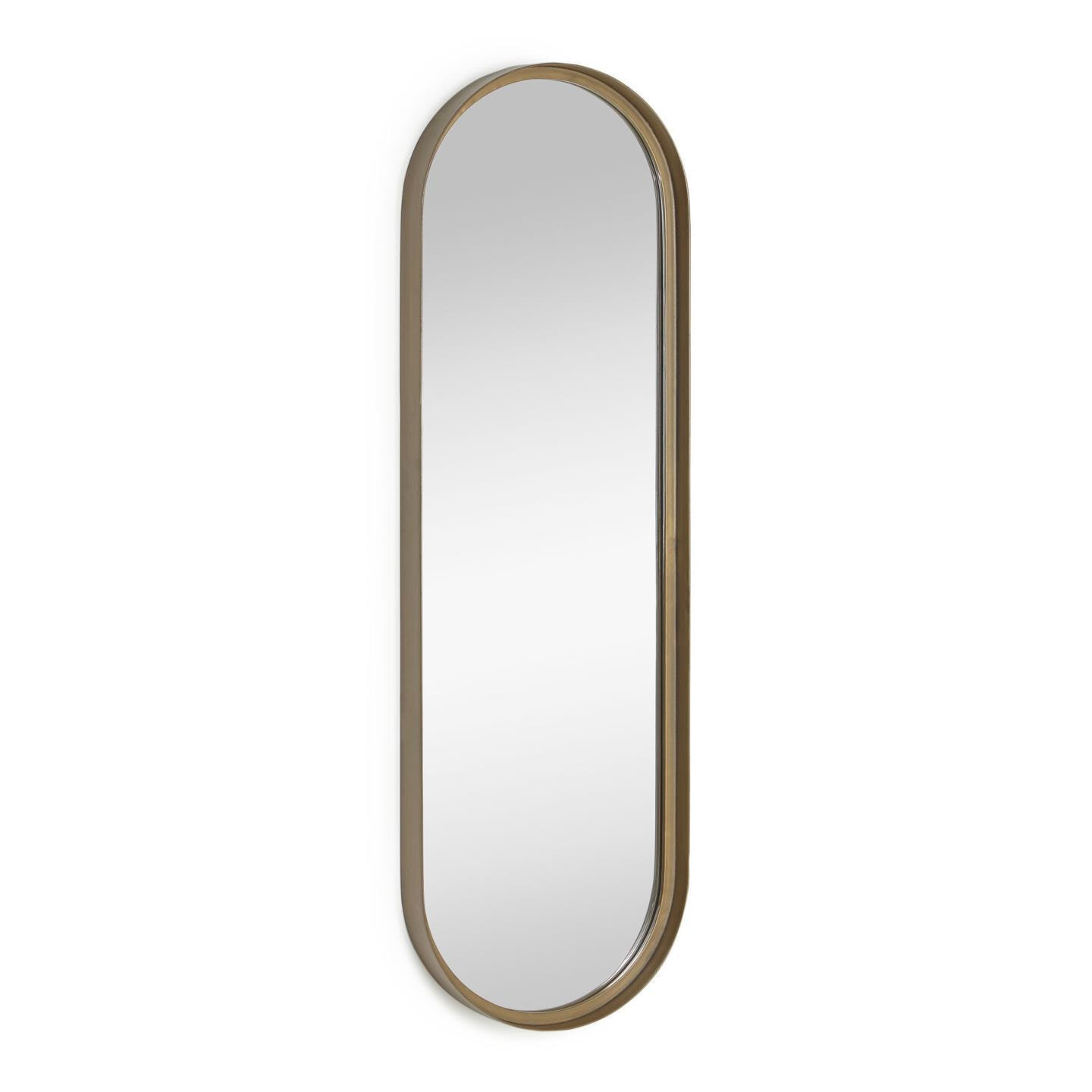 Kave Home Ovale Spiegel Tiare Goud