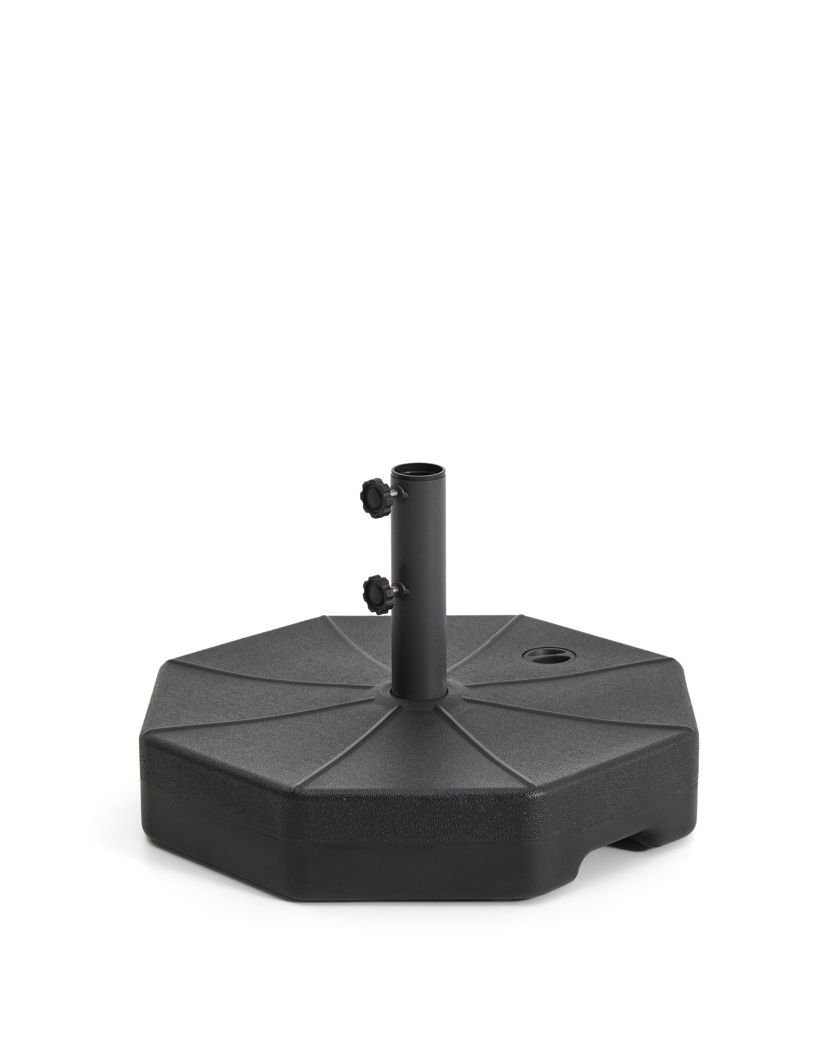 Kave Home Parasolvoet Aimar 60cm - Zwart | Kave Home
