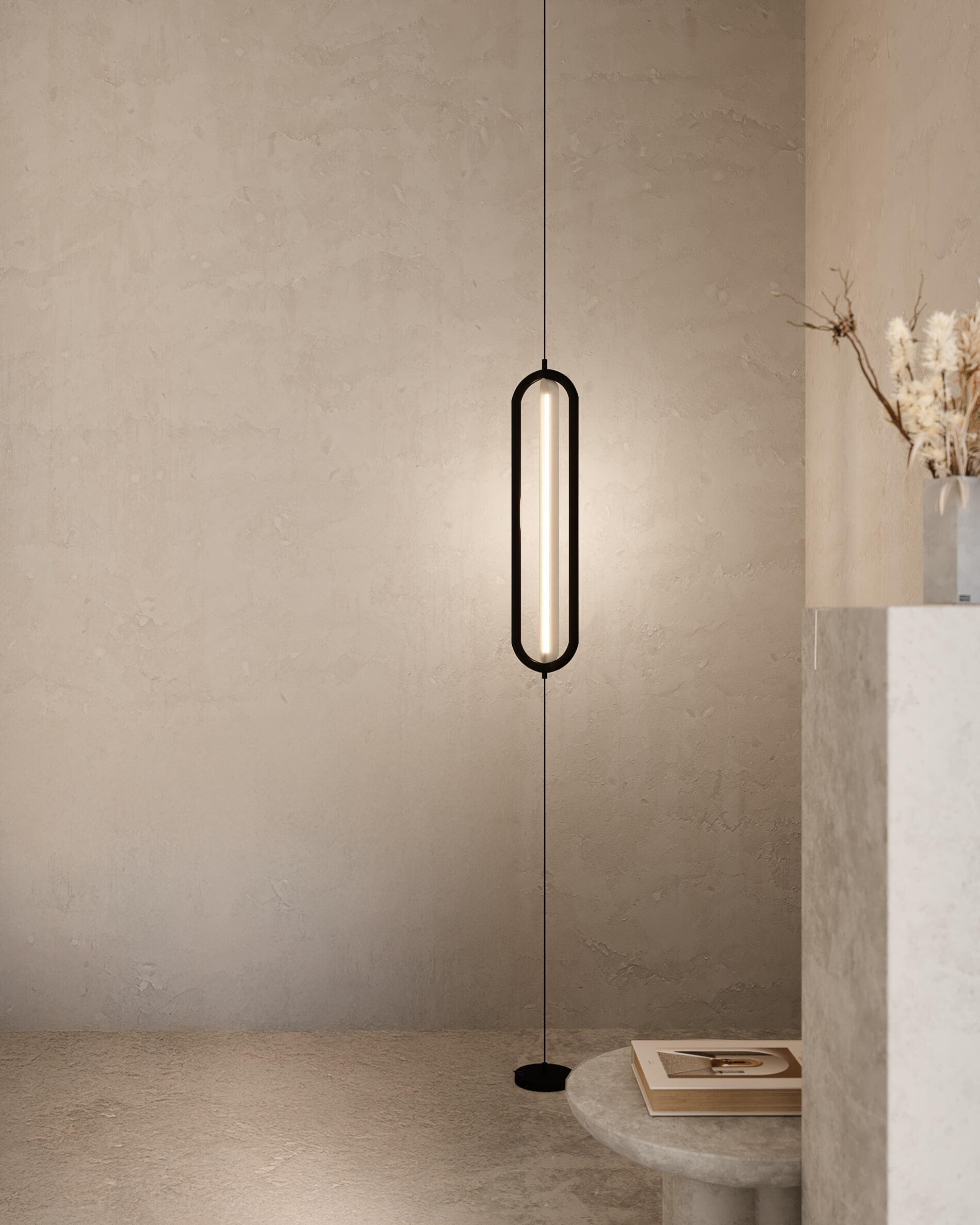 Kave Home Plafondlamp Bow - Zwart | Kave Home