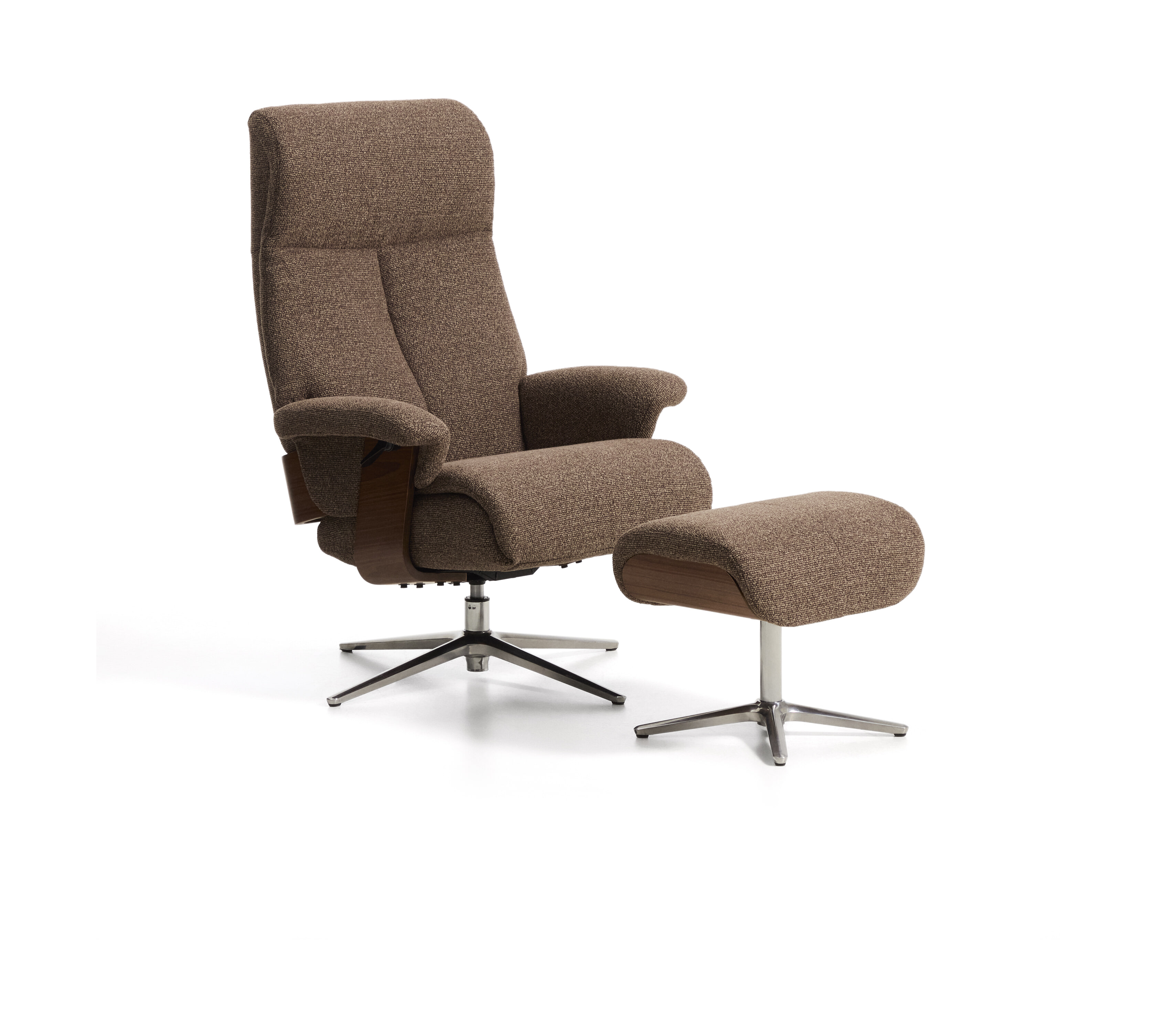 Kave Home Relaxfauteuil Toriel Bouclé - Chocoladebruin | Kave Home
