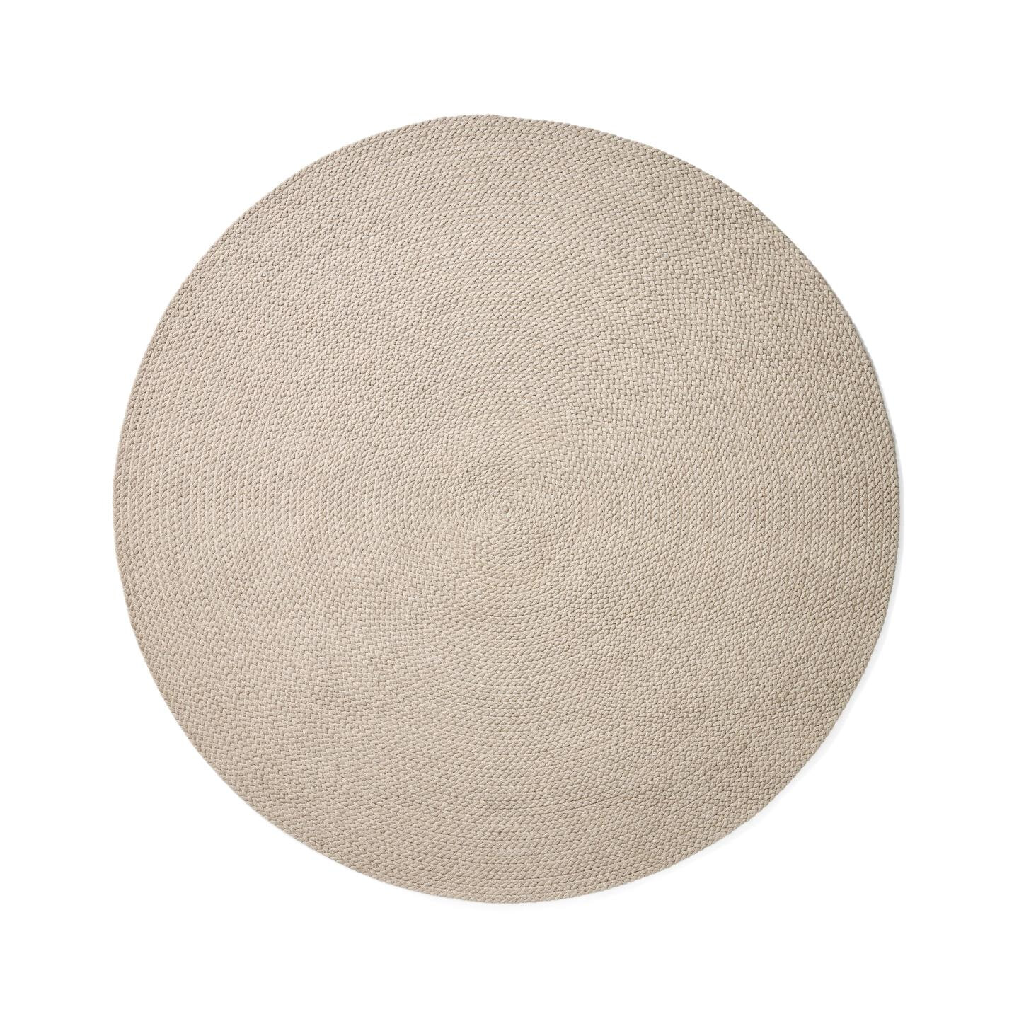 Kave Home Rond Vloerkleed Despas 150cm - Ecru | Kave Home