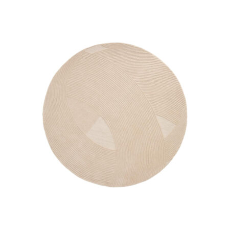 Kave Home Rond Vloerkleed Domm Wol
