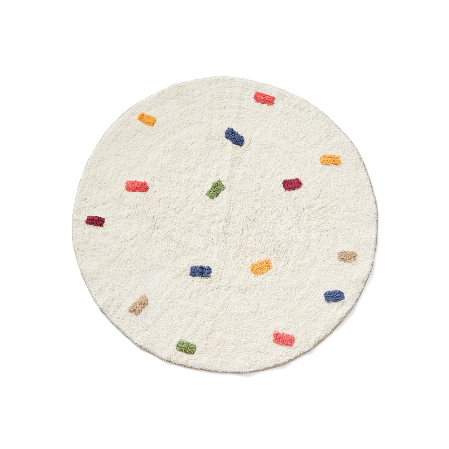 Kave Home Rond Vloerkleed Epifania 120cm - Kleurrijk