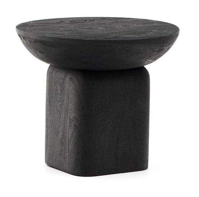 Kave Home Ronde Bijzettafel Ovak Acaciahout