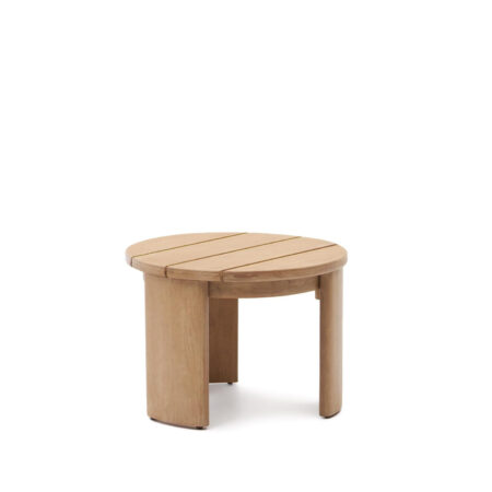 Kave Home Ronde Bijzettafel Xoriguer Eucalyptushout
