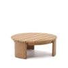 Kave Home Ronde Salontafel 'Xoriguer' Eucalyptushout