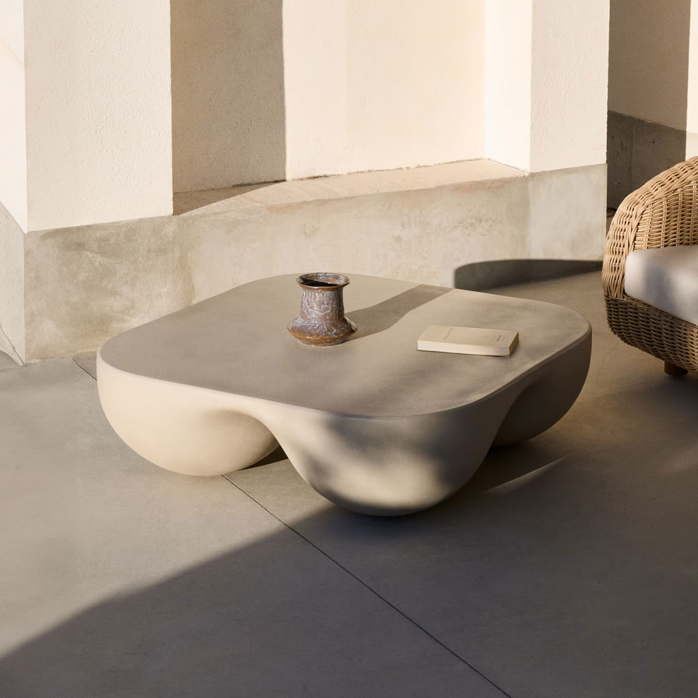 Kave Home Salontafel Colba Polystone