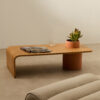 Kave Home Salontafel Olaria Terracotta en eiken