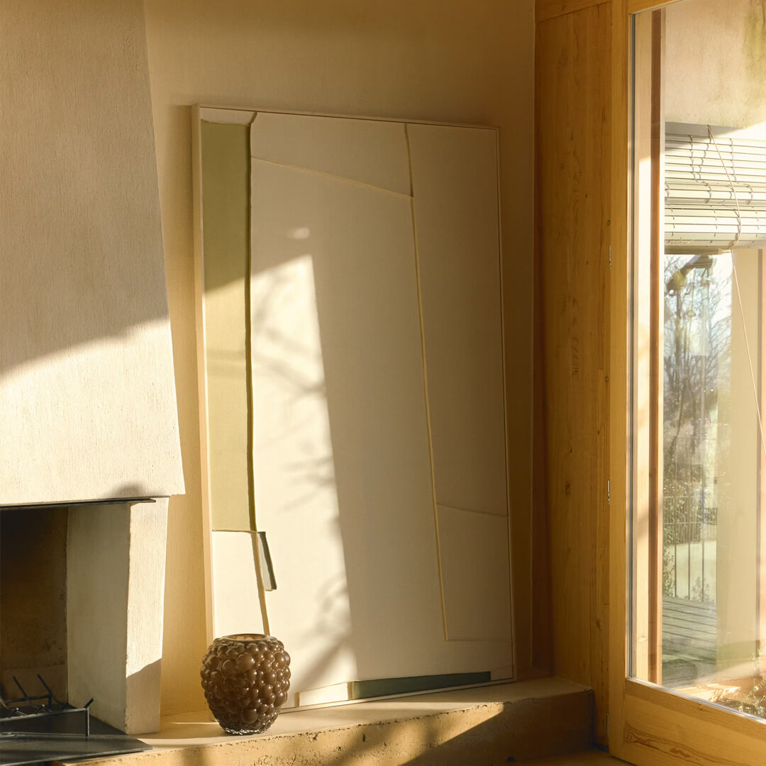 Kave Home Schilderij Deravia 200 x 120cm - Beige | Kave Home