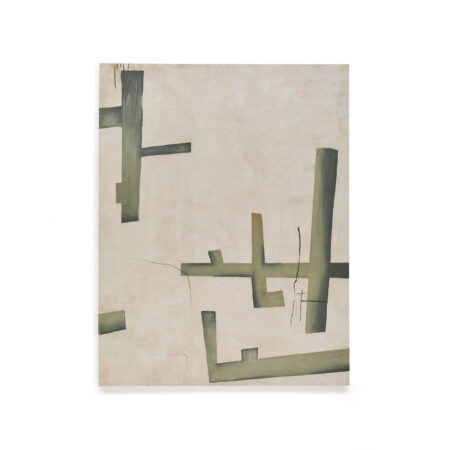 Kave Home Schilderij Fida 180 x 140cm - Groen | Kave Home
