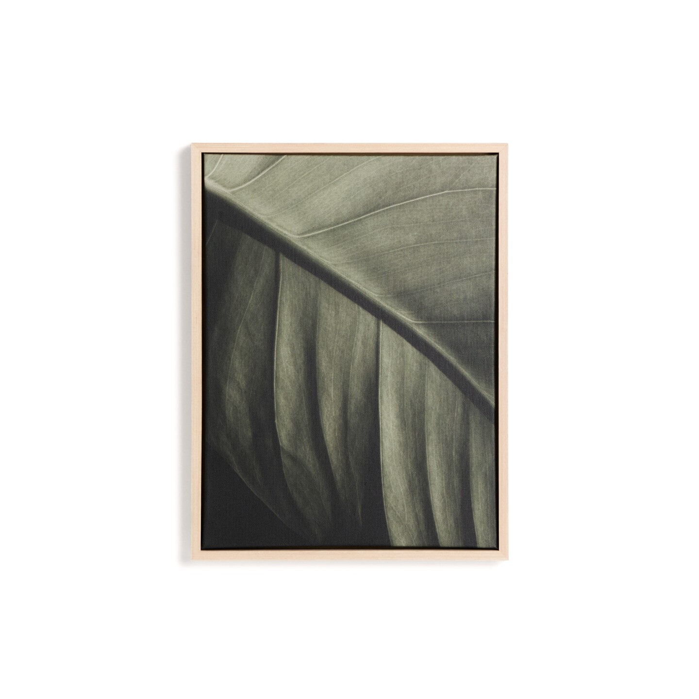 Kave Home Schilderij Foliae 42 x 32cm - Groen | Kave Home