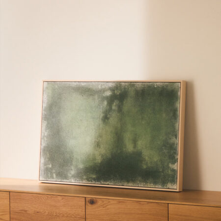 Kave Home Schilderij Selnar 182 x 47cm - Groen | Kave Home